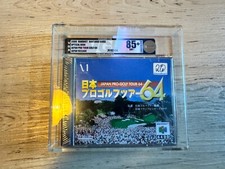 Japan Pro Golf Tour 64 Nintendo 64DD sealed - VGA 85+ - Very Rare