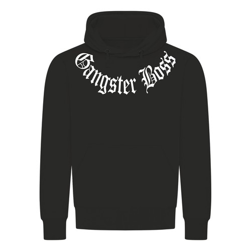 Gangster boss kapuzenpullover - gangster,