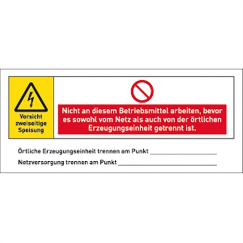 Aufkleber warnhinweis für - warnhinweis,
