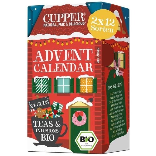Cupper bio tee adventskalender - cupper,