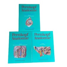 Pernkopf Anatomie des Menschen Atlas topographischen Band 1 2 3 Platzer Fachbuch
