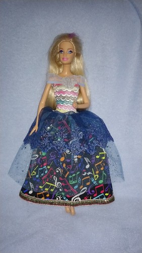 Barbie kleid puppen glitzer - kleid,