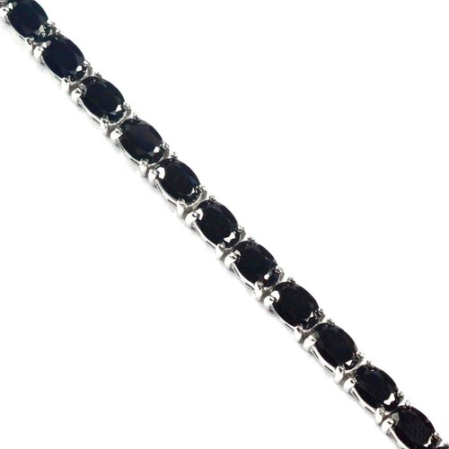 Oval schliff schwarz spinell - oval,