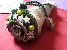 Hübscher DekoHorn Landhaus Nostalgie Shabby Vintage HANDARBEIT Fenster/Tisch/Tür