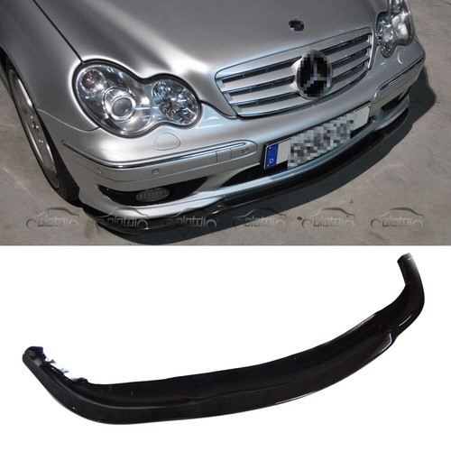 Carbon fiber front lip bumper - carbon,