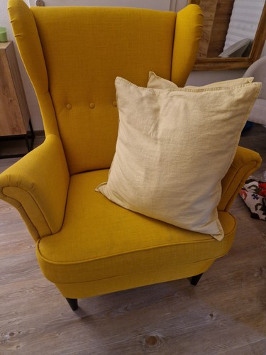 Ikea ohrensessel strandmon mit - ohrensessel,