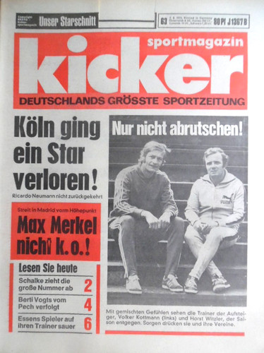 Kicker 8 1973 - -, x