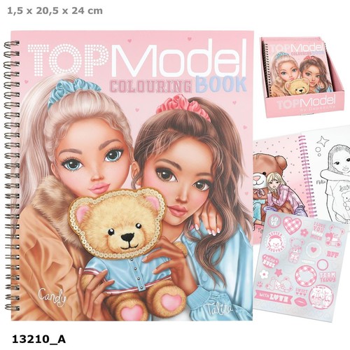 Topmodel malbuch team teddy - team,