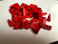 Lego 50x 4286 Dachsteine rot