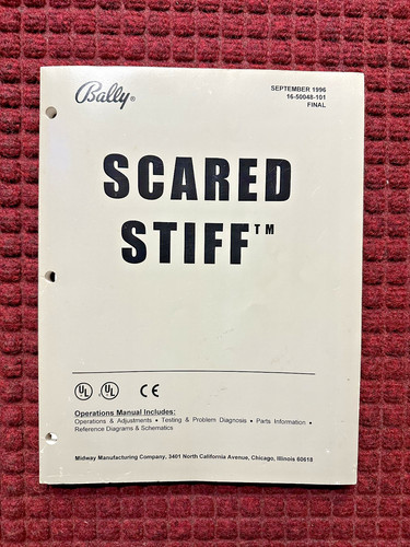 Bally scared stiff pinball - stiff,