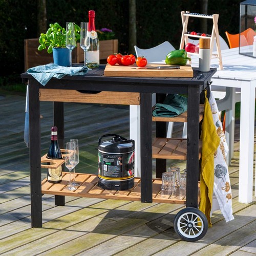 Bbq trolley servierwagen - bbq-trolley,