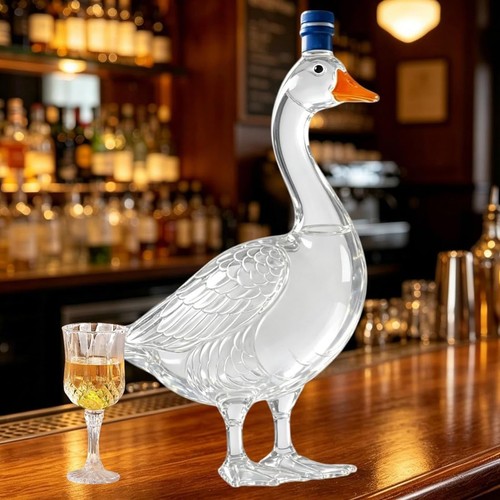 Vodka sculpted grey goose - 3d,