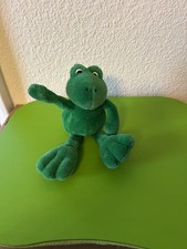 Nici Vintage Frosch ? ca. 25 cm Kuscheltier Stofftier Plüschtier Schlenker