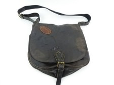 La Martina Damen Tasche Handtasche Schultertasche Ledertasche Leder braun (EB)