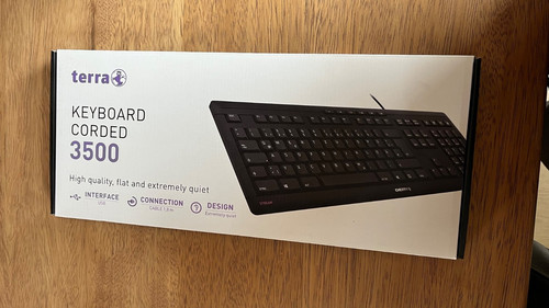 Terra keyboard corded - corded, 3500
