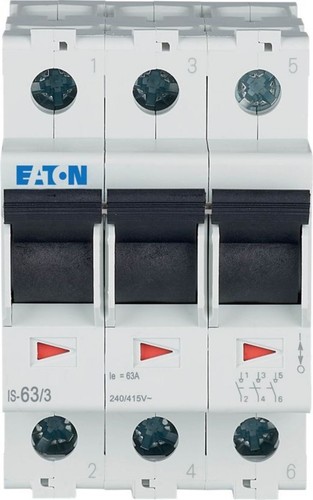 Eaton hauptschalter 3 - hauptschalter, is-63/3