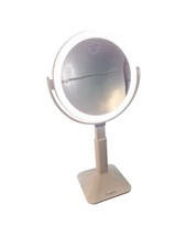 Kosmetikspiegel mit Licht, 3 Farben & Dimmable LED, 1X/20X Vergrößerung