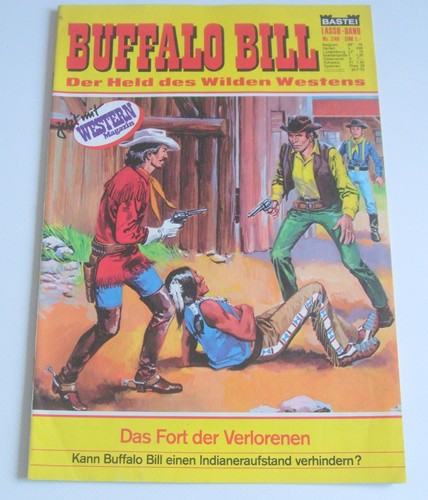 Bastei comic buffalo bill heft - comic,