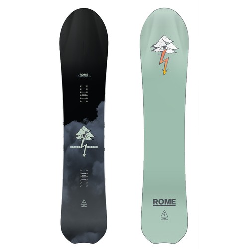 Rome stale fish snowboard - stale,