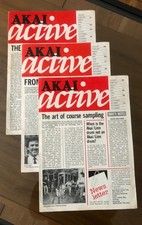 Akai Active Audioclub Newsletter 1987-1989 (Linn ADR15/Akai MPC60 S950/S1000)
