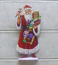 1 Zinnfigur Weihnachtsmann Weihnachten Heiliger Abend bemalt 80mm