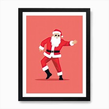 Weihnachtsmann tanzt 43 lustig