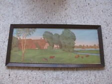 Karl Otto Matthaei 1863 1931  Lithographie  Bauernhof Vierlanden  (E 164)