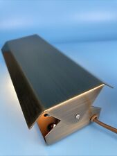 Vintage Wandlampe, Bettlampe Dänisches Design, Messing/Gold Metall