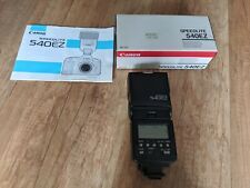 Canon Speedlite 540EZ mit OVP, Anleitung und Hülle
