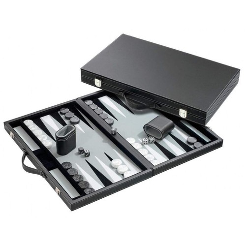 Philos backgammon grau - grau,, groß