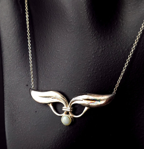 Kette silber 925 opal - kette, collier