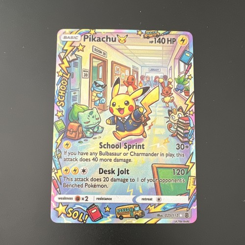 Pokémon ccg pikachu sar full - pokémon,