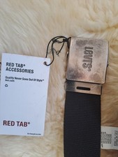 Levis Red Tab Stoff Gürtel