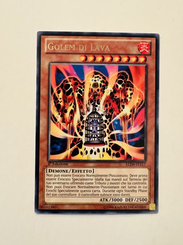 Golem di lava - yu-gi-oh!, •