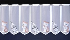  Katzen Scheibengardine 8 Breiten Kindergardine Bistrogardine Mädchen Gardine 