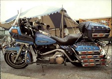 Motivkarte MOTORRAD Postcard BIKE Harley-Davidson Custom Ansichtskarte Postkarte