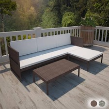9 tlg Gartenmöbel Lounge Set