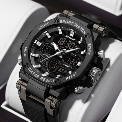Men quartz watch - quartz,