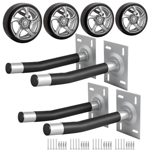 Autoreifen wandhalter - 4x,