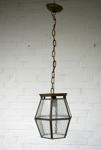 Klassische flurlampe messing - flurlampe,