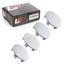 4x Kappe Radnaben Deckel Blende Felgendeckel ø 60mm Grau für AUDI TT 8J 8N FV