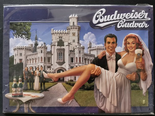 Budweiser budvar retro - +, +