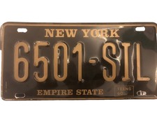 New York Empire State Plakette