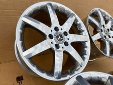 Mercedes felgen 5 x - 7,5+8,5, 17