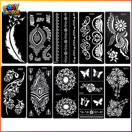 Henna tattoo schablonen - tattoo,