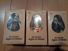 JAMES JARVIS AMOS TOY IN-CROWD Ages of Metal Figure 3er Set Collectible Toys