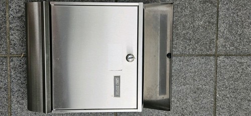 Edelstahl briefkasten - edelstahl-briefkasten, m
