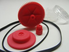 Für GRUNDIG CF 5100 RPC 30000 CF5000-2 Riemen Zahnräder und Fett Reperatursatz