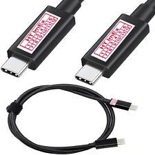 USB-C auf USB-C Kabel Ladekabel komp. für ELGATO Key Light Mini LED-Panel