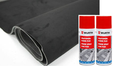 SCHWARZ SUEDE Mikrofaserstoff